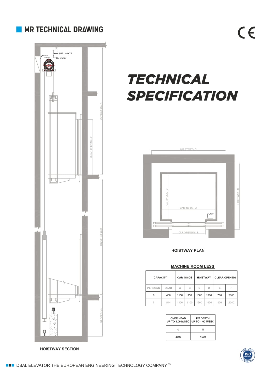 DBAL Elevator Installation